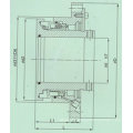 Dimensionierung Gleitringdichtung Anwendung auf die Power Station (HT5)